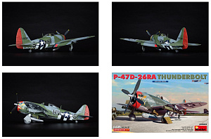 Сборная модель 1/48 P-47D-26RA Thunderbolt (ADVANCED KIT) (MiniArt)