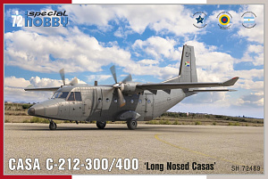 Сборная модель 1/72 CASA C-212-300/400 'Long Nose Casas' (Special Hobby)