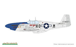 Сборная модель 1/48 North-American P-51B/C Mustang Weekend edition (Eduard kits)