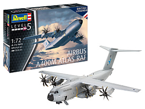 Сборная модель 1/72 Airbus A400M Atlas RAF (Revell) (повреждённая упаковка)