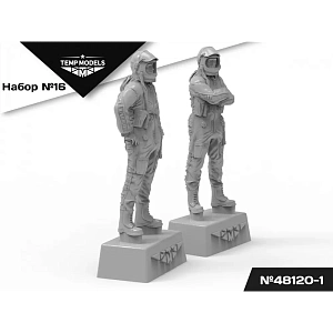 Дополнения из смолы 1/48 ПИЛОТЫ ВМСК (ГШ-6).НАБОР №16-1 (Temp Models)