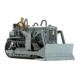 Сборная модель 1/48 Komatsu G-40 японский бульдозер (Tamiya)
