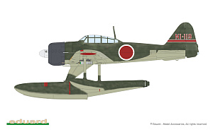 Сборная модель 1/48 Mitsubishi A6M2-N Rufe The Weekend edition (Eduard kits)