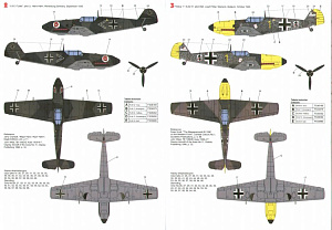 Декаль 1/32 Messerschmitt Bf-109E-3 (3) (Techmod)