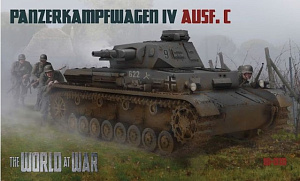 Сборная модель 1/72 Panzerkampfwagen IV Ausf.C (World At War) (IBG Models)