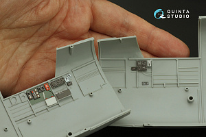 3D Декаль интерьера кабины B-25J Mitchell Glass nose (HK models)