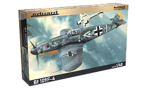 Сборная модель 1/48 Messerschmitt Bf-109F-4 ProfiPACK edition (Eduard kits)