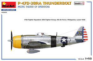Сборная модель 1/48 P-47D-28RA Thunderbolt Pacific Theater of Op. (MiniArt)