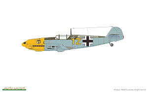 Сборная модель 1/48 ADLERANGRIFF (DOUBLE kit) Messerschmitt Bf-109E (Eduard kits)