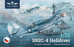 Сборная модель 1/32 Curtiss SB2C-4 Helldiver (Infinity Models)