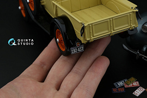 Автомобильные номера США, западные штаты, 1910-1940 (для всех моделей) (на метал. основании)