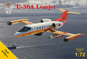 Сборная модель 1/72 U-36A Learjet Japan Maritime Self-Defense F. (Sova-M)