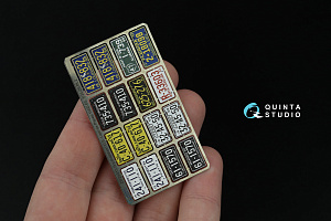 Автомобильные номера США, юго-восточные штаты, 1950-1960 (для всех моделей) (на метал. основании) ч2