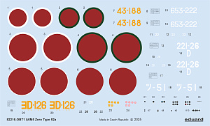 Сборная модель 1/48 Mitsubishi A6M5 Zero Type 52a ProfiPACK (Eduard kits)