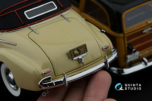 Автомобильные номера США, западные штаты, 1940-1950 (для всех моделей) (на метал. основании)