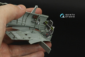 3D Декаль интерьера кабины пилота SBD-3/SBD-4 Dauntless (Accurate Miniatures/Academy/и т.д.)