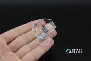 3D Декаль интерьера кабины Ка-50 (серо-голубые панели) (Italeri) (с 3D-печатными деталями)