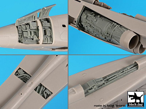 Дополнения из смолы 1/48 Sepecat Jaguar Big set (designed to be used with Kitty Hawk Models kits) 