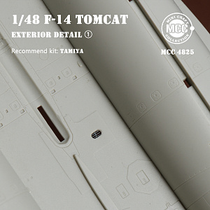 Дополнения из смолы 1/48 Grumman F-14 Tomcat Exterior Details Part 1 (для модели Tamiya)