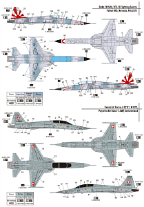 Сборная модель 1/72 F-5F'Tiger II' (Dream Model)