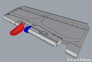 Дополнения из смолы 1/48 Рули направления позднего типа для МиГ-29 9-12 (A.M.U.R.Reaver)