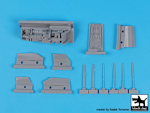 Дополнения из смолы 1/48 МиГ-29 9-12 Большой набор (для модели Great Wall Hobby kits)
