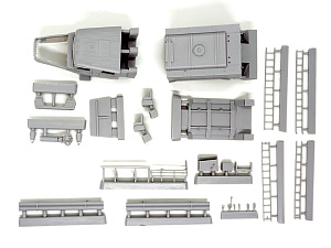 Конверсионный набор 1/72 Набор пожарной цистерны АЦ-40(5557)-002ПС для модели Урал-4320 от "Звезды" 