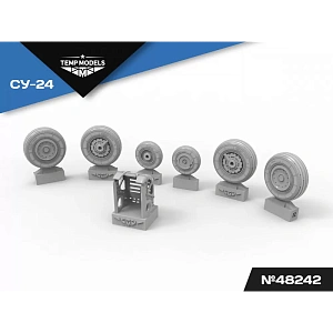 Дополнения из смолы 1/48 Колеса шасси СУ-24 (Temp Models)