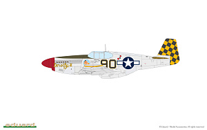 Сборная модель 1/48 P-51B Mustang Birdcage canopy ProfiPACK edition (Eduard kits)