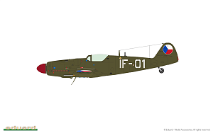 Сборная модель 1/72 Avia S-199 bubble canopy ProfiPACK edition (Eduard kits)
