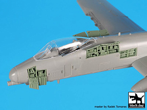 Дополнения из смолы 1/72 Fairchild A-10A Thunderbolt II электроника (для модели Academy kits)