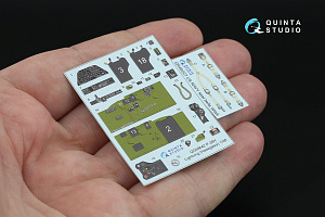 3D Декаль интерьера кабины P-38H Lightning (Hasegawa)