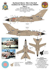 Декаль 1/72 Operation Desert Storm - Part 1 (AGM)