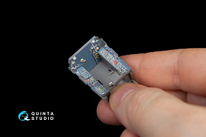 3D Декаль интерьера кабины Су-27УБ (для модели GWH)