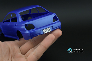 3D Декаль интерьера кабины Subaru Impreza WRX STi GDB Bugeye (Tamiya)