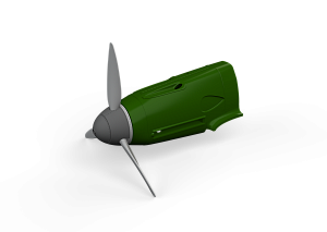 Дополнения из смолы 1/72 Воздушный винт Messerschmitt Bf-109F (поздний) (для модели Eduard) 