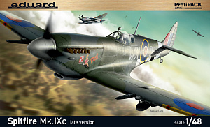 Сборная модель 1/48 Supermarine Spitfire Mk.IXc late version The ProfiPACK edition (Eduard kits)