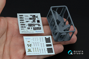 3D Декаль интерьера кабины со смоляными деталями F-15C PAD-upgraded (GWH)