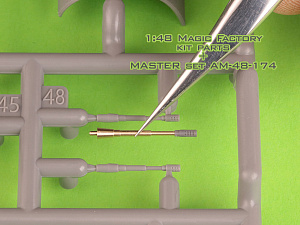 Дополнения из латуни 1/48 Douglas A-4 Skyhawk - стволы автопушки Colt Mk12 калибра 20 мм