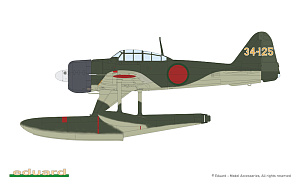 Сборная модель 1/48 Mitsubishi A6M2-N Rufe The Weekend edition (Eduard kits)