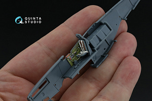 3D Декаль интерьера кабины P-51D Mustang Early (Eduard)