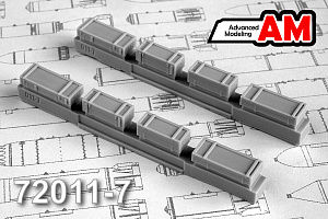 Дополнения из смолы 1/72 Тара НАР С-5 (Advanced Modeling)