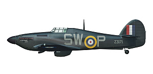 Сборная модель 1/48 Hawker Hurricane Mk.IIb (Arma Hobby)