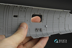 3D Декаль интерьера кабины B-24D/B-24J Liberator: носовой, центральный и задний отсеки (Hobby Boss)