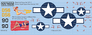 Декаль 1/48 Consolidated PBY-5 Catalina (Kits-World)