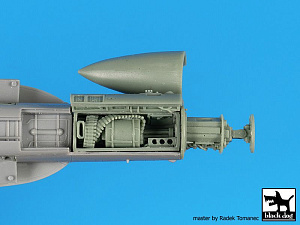 Дополнения из смолы 1/72 McDonnell-Douglas F/A-18 Hornet radar and cannon (для модели Academy)