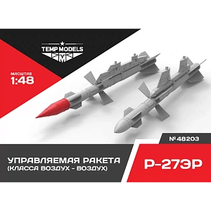 Дополнения из смолы 1/48 Управляемая ракета Р-27 ЭР (Temp Models)