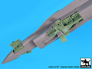 Дополнения из смолы 1/72 Lockheed-Martin F-16C электроника (для модели Tamiya)