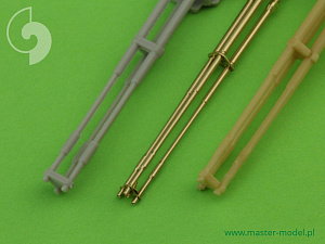 Дополнения из латуни 1/48 Стволы к трехствольному орудию M197 для вертолета AH-1 Cobra