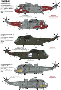 Декаль 1/48 Westland Sea King Collection Pt3 (7) (Xtradecal)